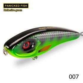Noise Dog Bait Bionic Color Slow And Heavy Pumping Stop VMC Fishhook (Option: 007-145mm55g)