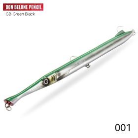 Fishing Slow-shake Submerged Pencil Jinqiang Lure Sea Water (Option: 001-225mm23g)