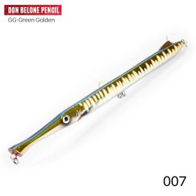 Fishing Slow-shake Submerged Pencil Jinqiang Lure Sea Water (Option: 007-225mm23g)